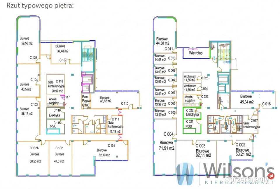 Lokal Warszawa Adama Branickiego 2831 metrów