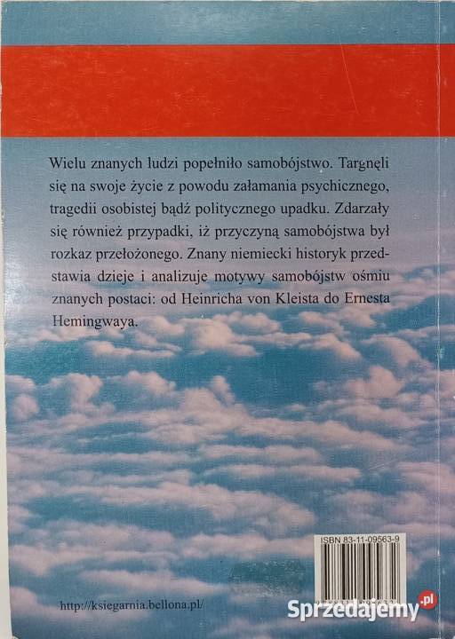 Najsłynniejsze samobójstwa świata Weissensteiner Osięciny