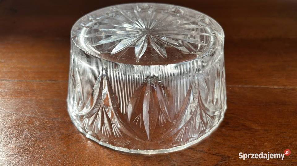 Kryształowa miseczka do deserów słodyczy dipów pomorskie Gdańsk