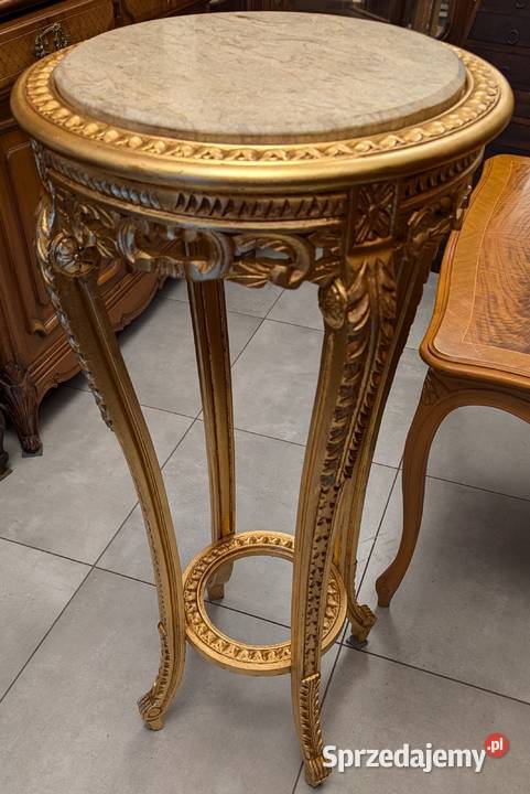 Piękny wysoki stolikkwietnik wys111 złotysklep śląskie Dąbrowa Górnicza