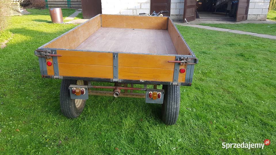 Trójkołowiec wsk 125 z przyczepką Haczów
