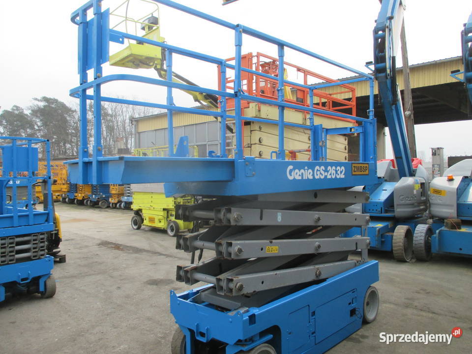 Podnośnik nożycowy zwyżka 10m Genie GS 2632 nowe Rok produkcji 2014 Pleszew