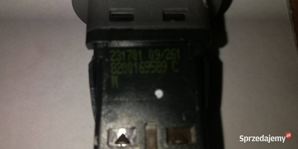 przełącznik ONOFF 8200169589 RenaultDacia wyposażenie elektryczne Piotrków Trybunalski sprzedam