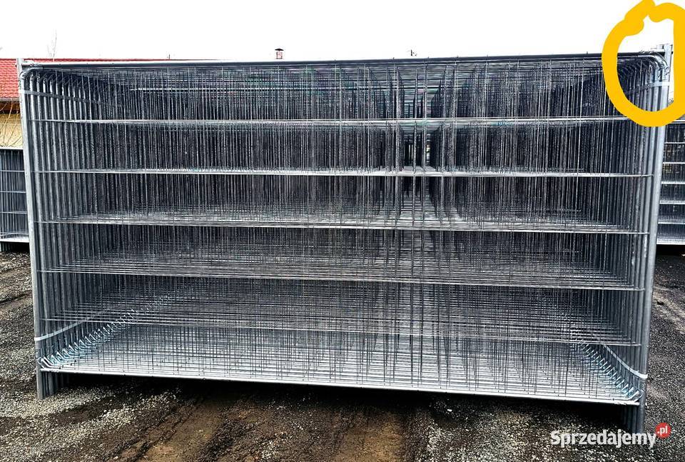 MOCNE Ogrodzenie Tymczasowe Budowlane Ażurowe Kutno