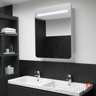 vidaXL Szafka łazienkowa z lustrem i LED 68 x 9 Warszawa