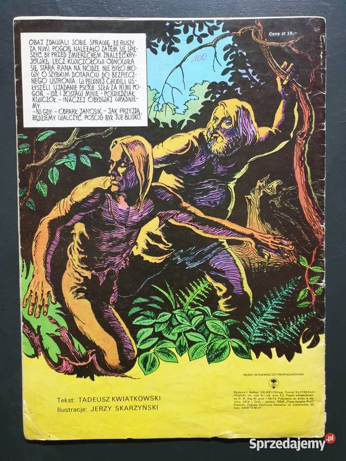 Janosik Pierwsze Kroki 1 wydanie 1 1974 Rok wydania 1974 Gdynia sprzedam