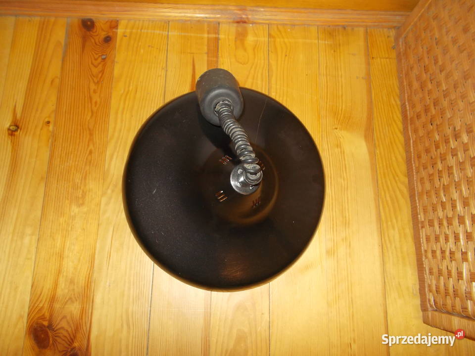 Lampa emaliowana wisząca pamiatka PRL Antyki, Sztuka, Kolekcje Łosice sprzedam