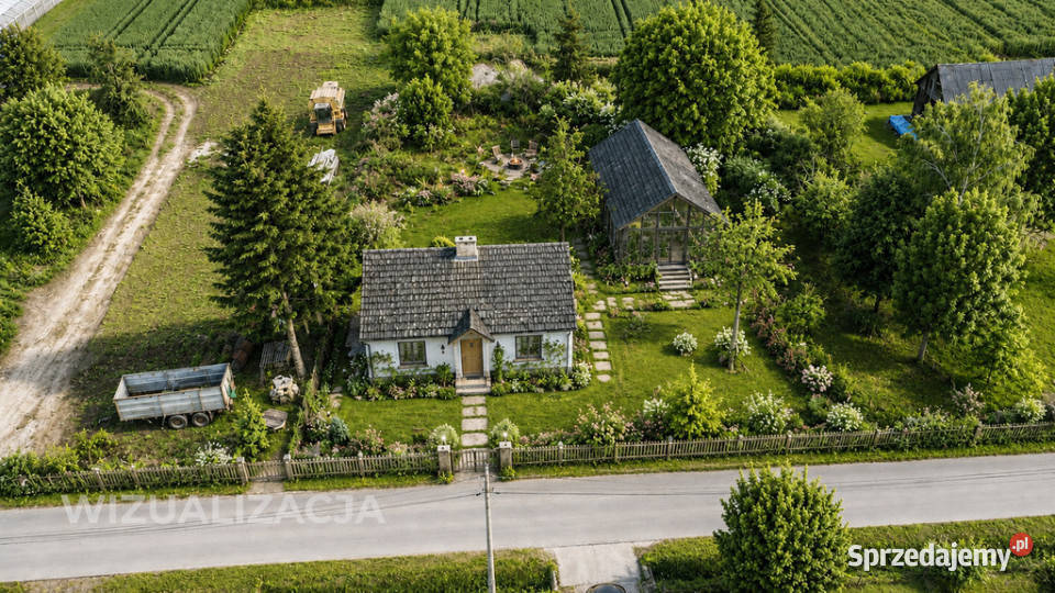 Okazja Dom parterowy koło Zamościa lubelskie Łabuńki Drugie