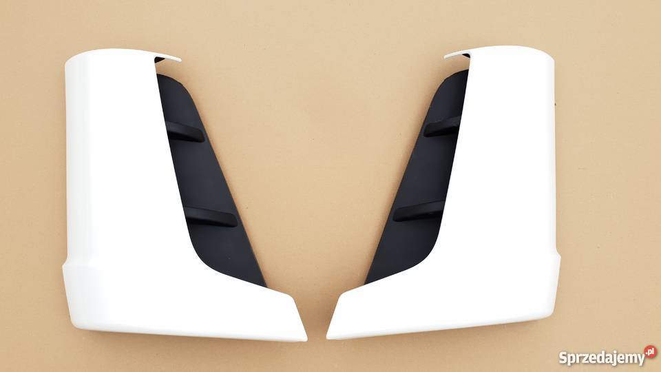 MAN TGX EURO 6 POLIK OWIEWKA BIAŁY 9010 NAROŻNIK Bieleń