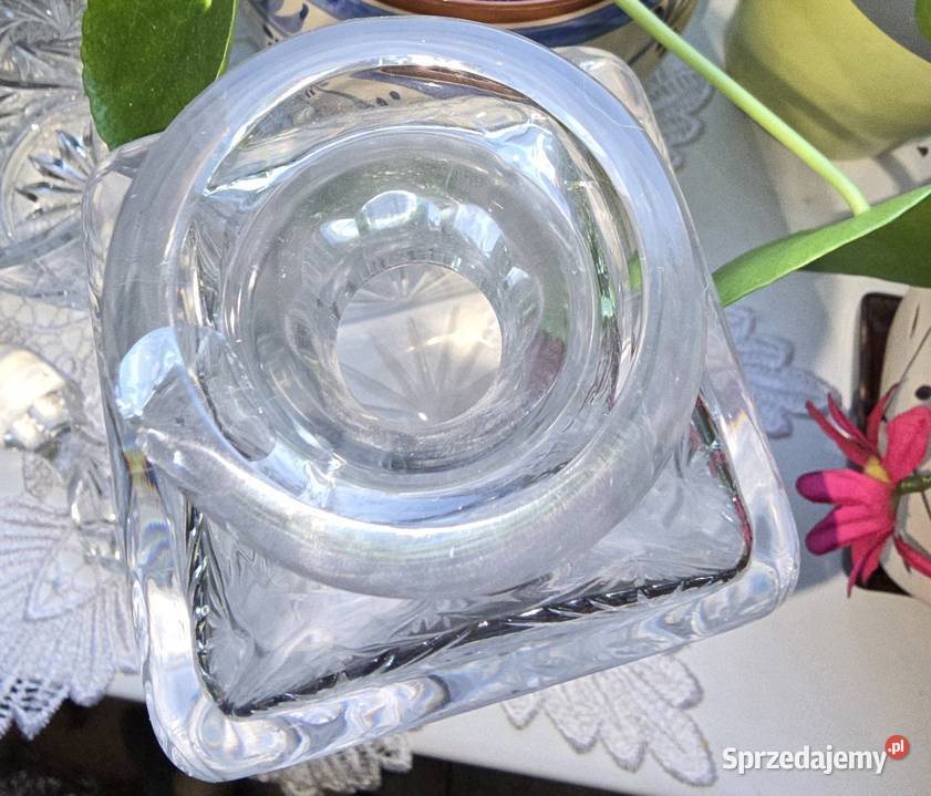 Kryształowa karafka plus 2 szklanki do whisky Sosnowiec