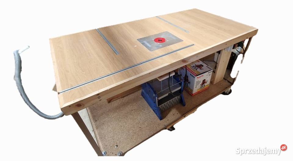 stół warsztatowy frezarski 2w1 z frezarką Makita Aleksandrów Łódzki sprzedam