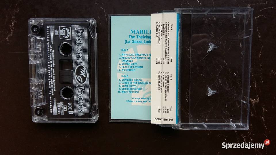 Kaseta magnetofonowa Marillion The theiving Siemiatycze sprzedam