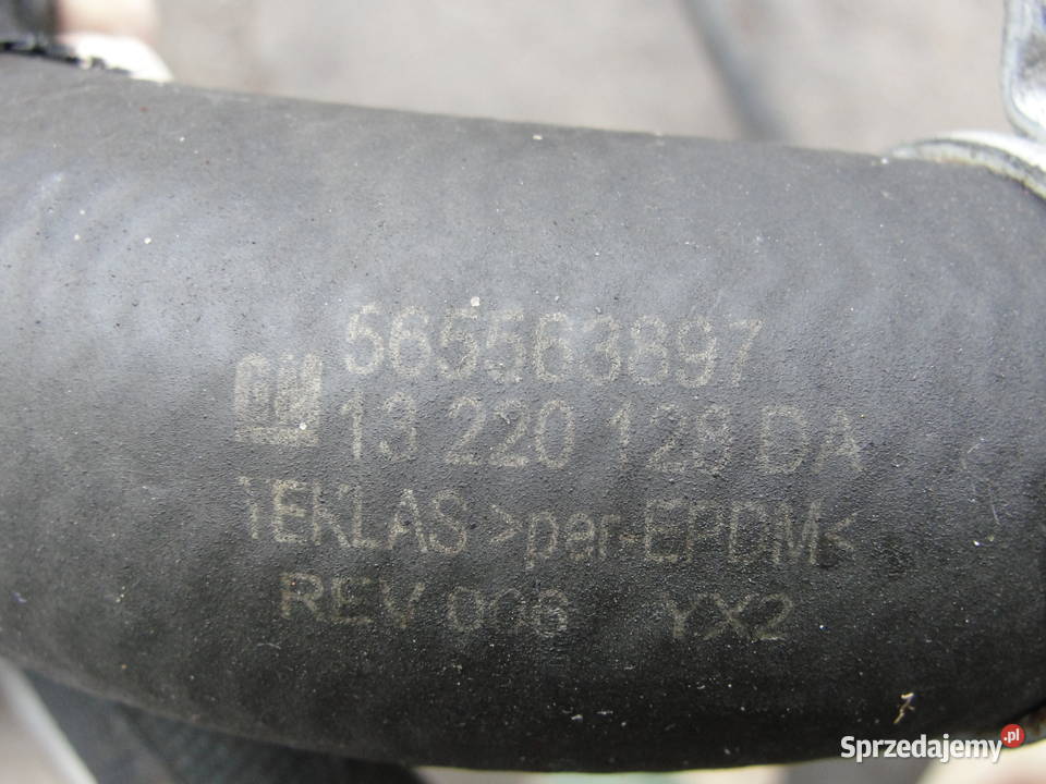 WĄŻ PRZEWÓD CHŁODNICY WODY OPEL INSIGNIA ASTRA wielkopolskie Dąbrowa