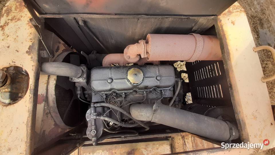 koparka waryński k406 a kołowa leyland podkarpackie Dubiecko