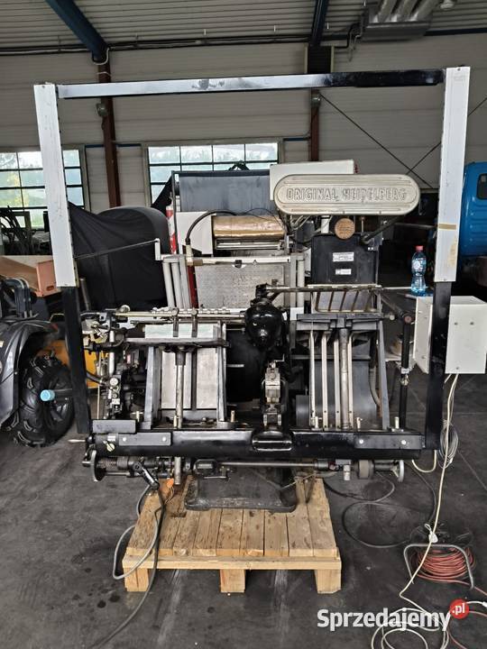 Heidelberg GT złociarka Aleksandrów Łódzki