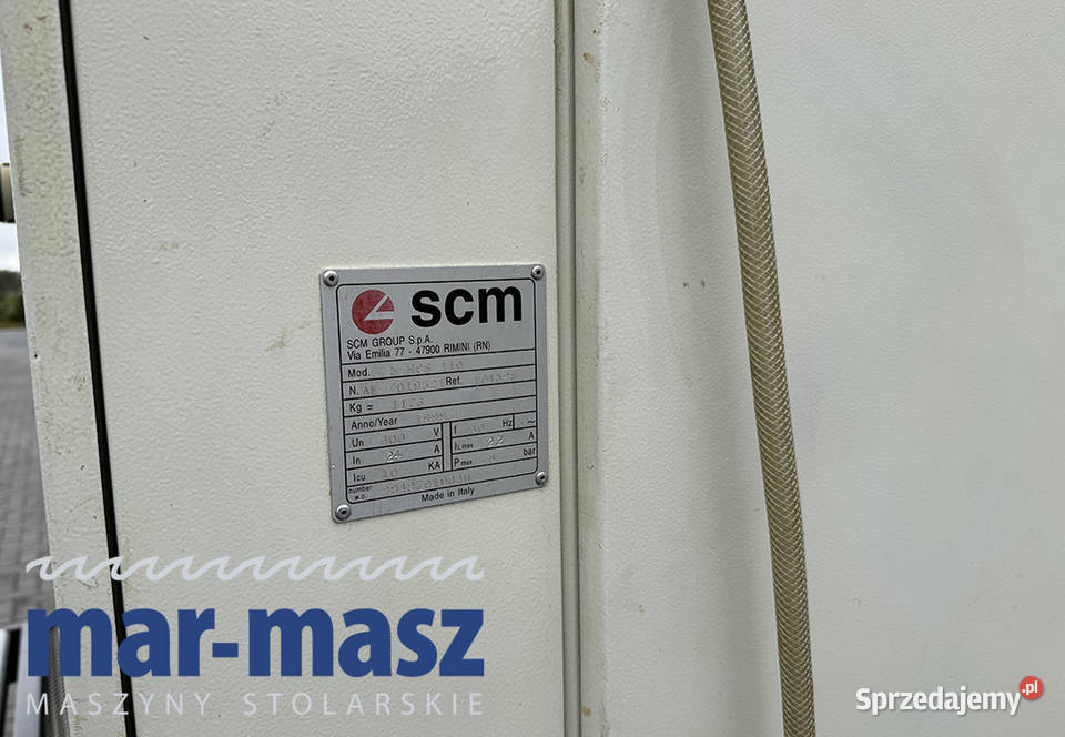 Szlifierka szerokotaśmowa 2 agregaty SCM SANDYA