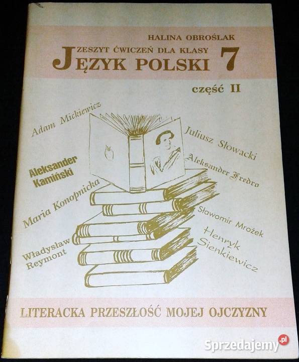 Język polski Zeszyt ćwiczeń kl 7 cz 2 Halina Chełm sprzedam