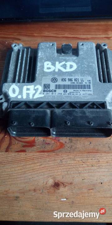 Komputer silnika VOLKSWAGEN 03g906021ll komputery Margonin