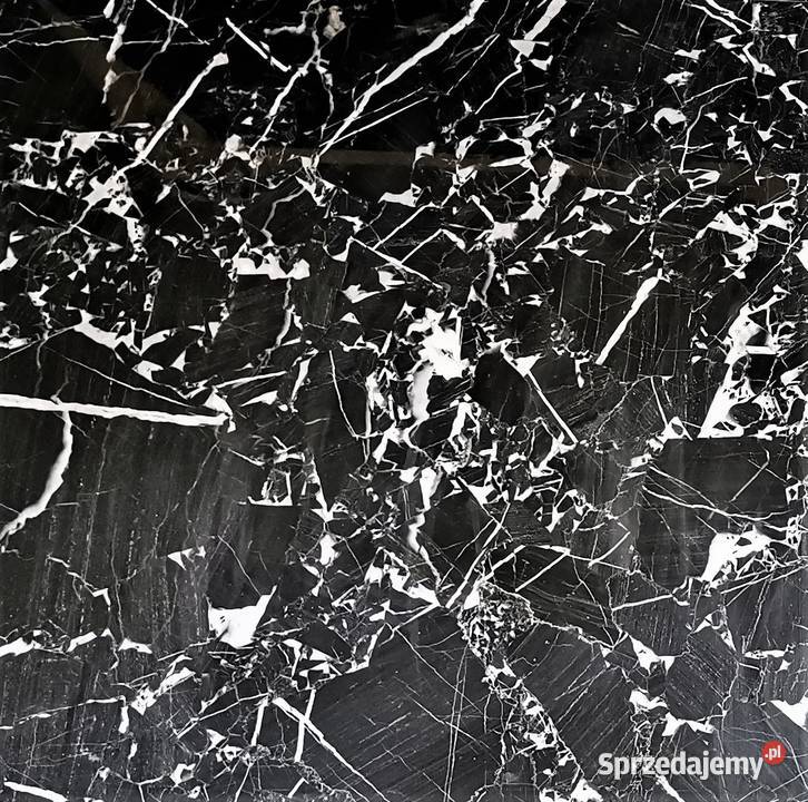 Płytka marmurowa NERO MARQUINA 457x457x12 Przemyśl sprzedam