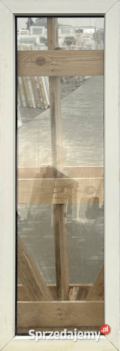 OKNA KacprzaK Witryna 45X133 FIX Używany PCV Siedlce