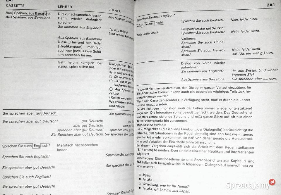 Deutsch aktiv 1A Poradnik metodyczny Neuner Książki i Podręczniki Chełm