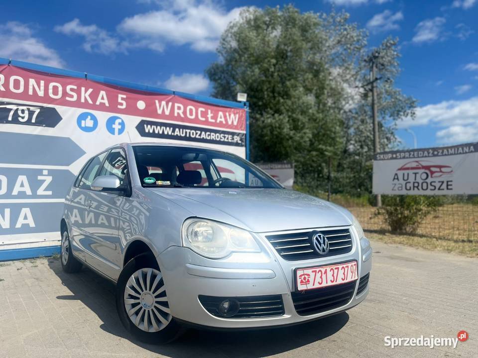Volkswagen Polo 12 Benzyna 2007 Ekonomiczny Wrocław