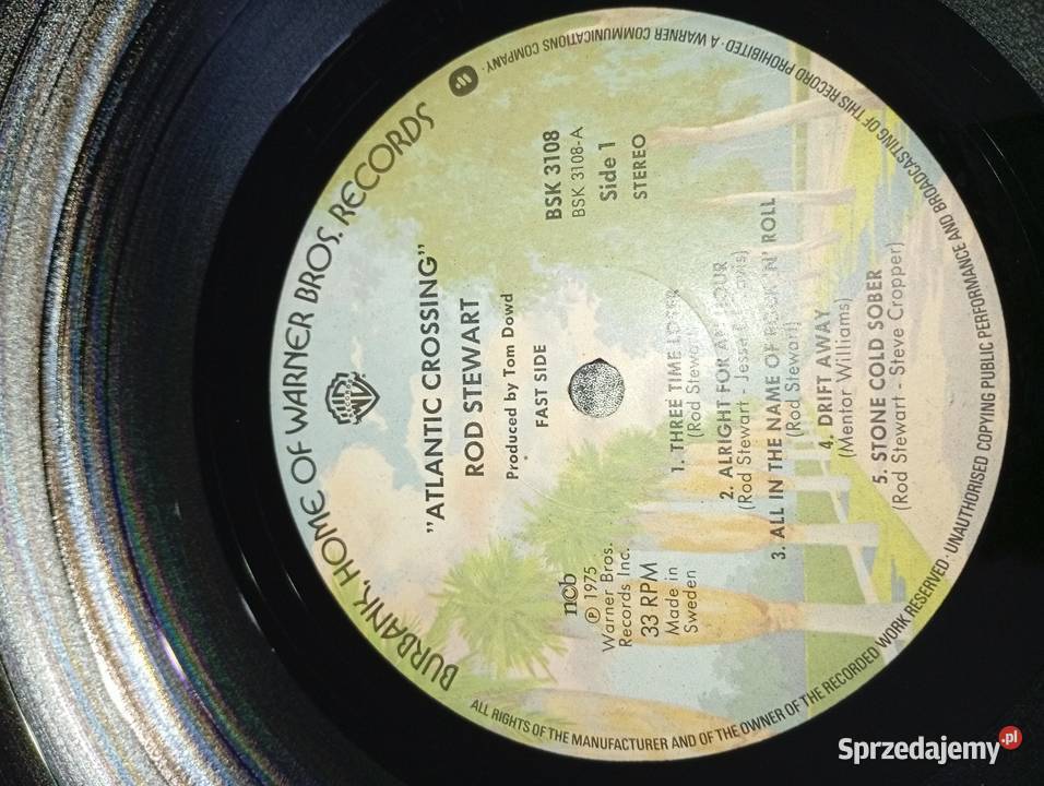 Rod Steward Atlantic Crossing Rumia sprzedam