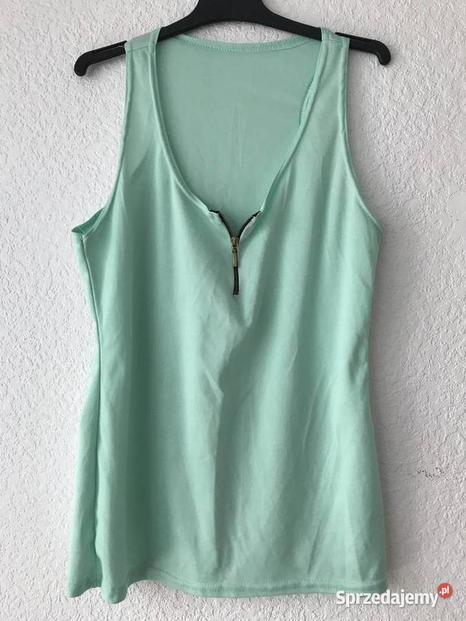 Bluzka z zamkiem Rozmiar 36(S) Moda i Styl Hajnówka