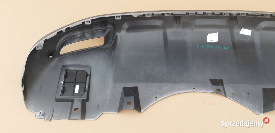 FIAT 500L CROSS DOKŁADKA ZDERZAKA TYŁ SPOILER Bieleń