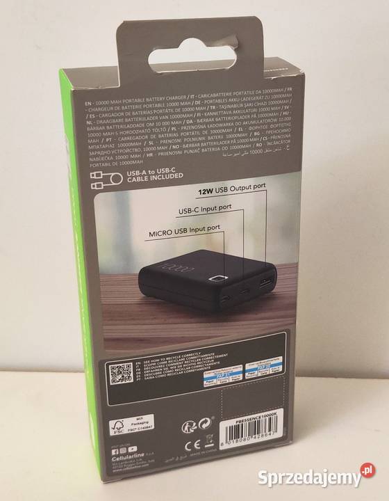 Powerbank Cellularline 10000 mAh