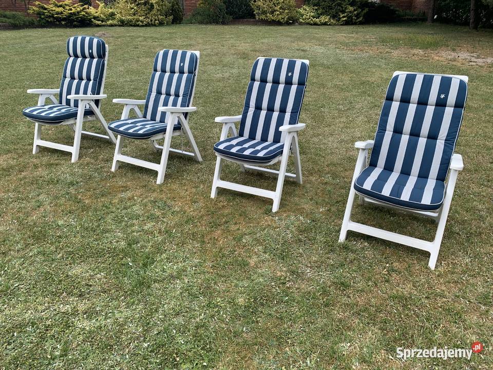 Materacyki Kettler poduszki na leżaki grube