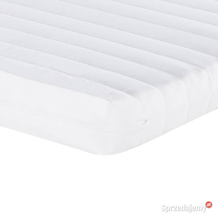 Sofa rozsuwana z materacami jasnoszara aksamit
