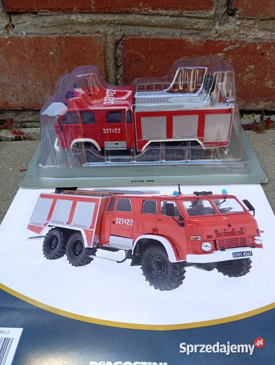 STAR 266 Straż pożarna deagostini 143 Kultowe mazowieckie Warszawa