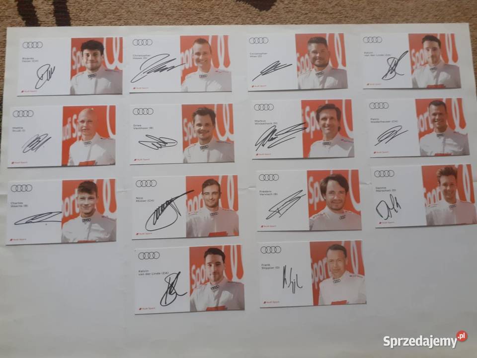 Karty kierowców Audi Motorsport Warszawa