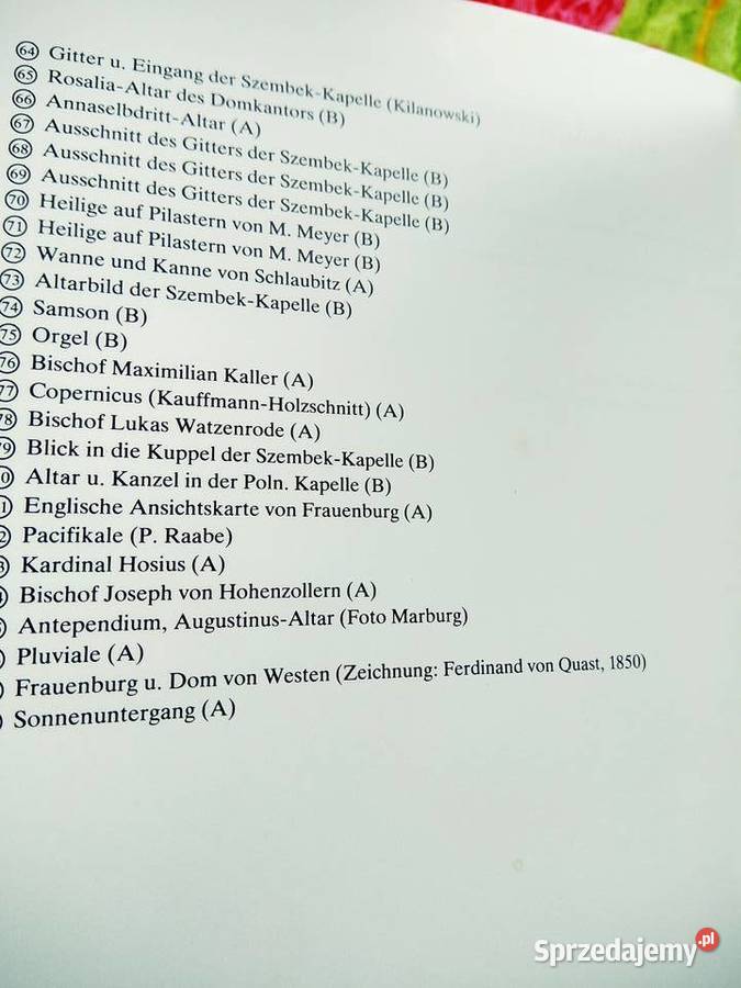 Der Dom zur Frauenburg książka księgarnia Warszawa