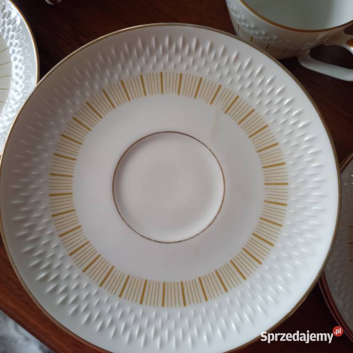 Komplet filiżanek EDELSTEIN 11 sztuk śląskie Bielsko-Biała