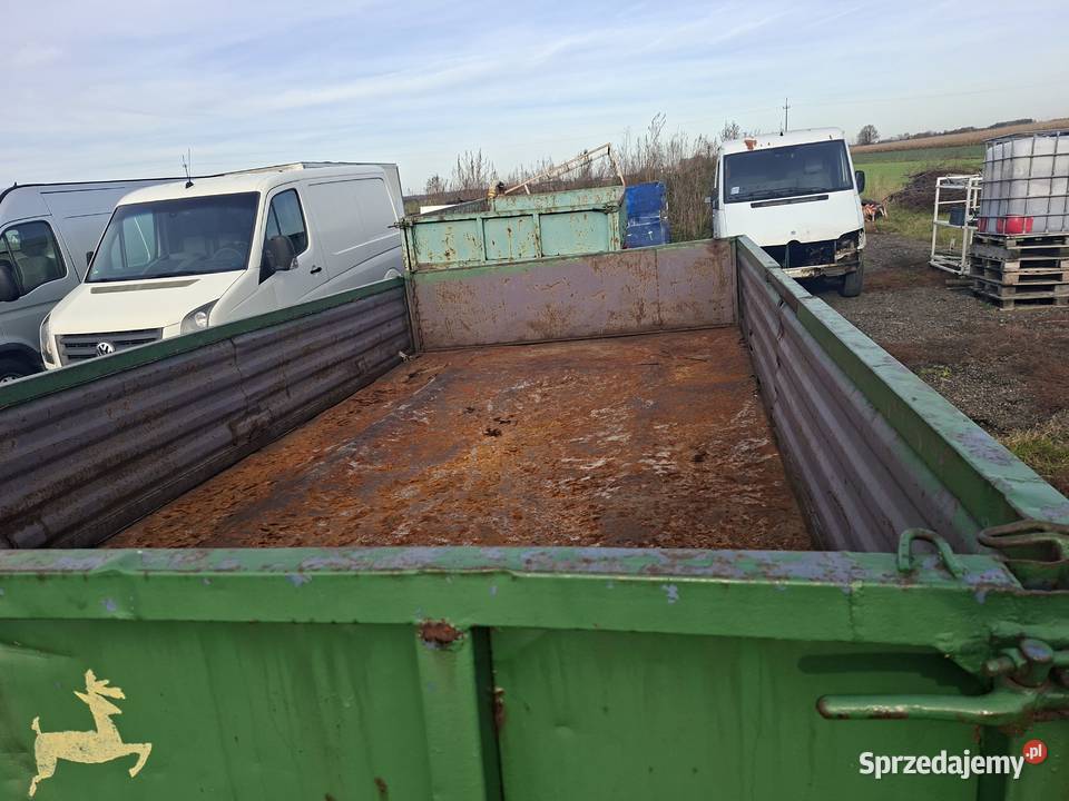 Przyczepa wywrotka Autosan D 47 Sanok kaczuszka wielkopolskie Pleszew