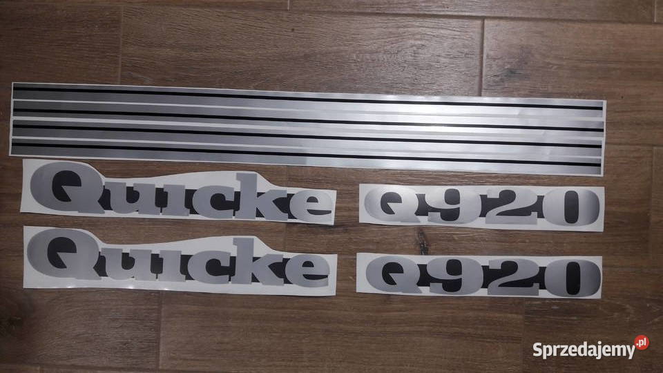 Quicke ładowacz tur Naklejki sprzedam