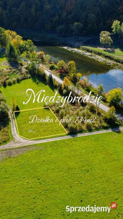 Grunt Międzybrodzie 735m2