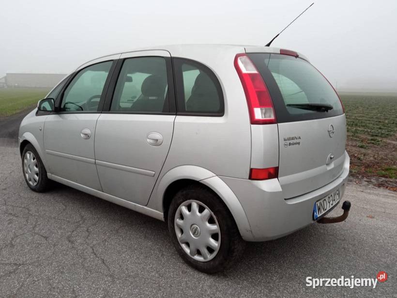 OPEL MERIVA 16 BENZYNA HAK DŁUGI PT SZYBERDACHY Grójec