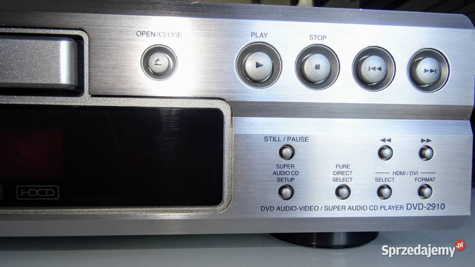 Denon DVD2910 SACDR DVDAudio HDCD mp3 PILOT DVD i Blu-ray Lubliniec