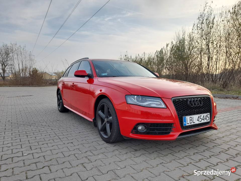 Audi A4 B8 AvantS line18TQuattro 300km Lubartów
