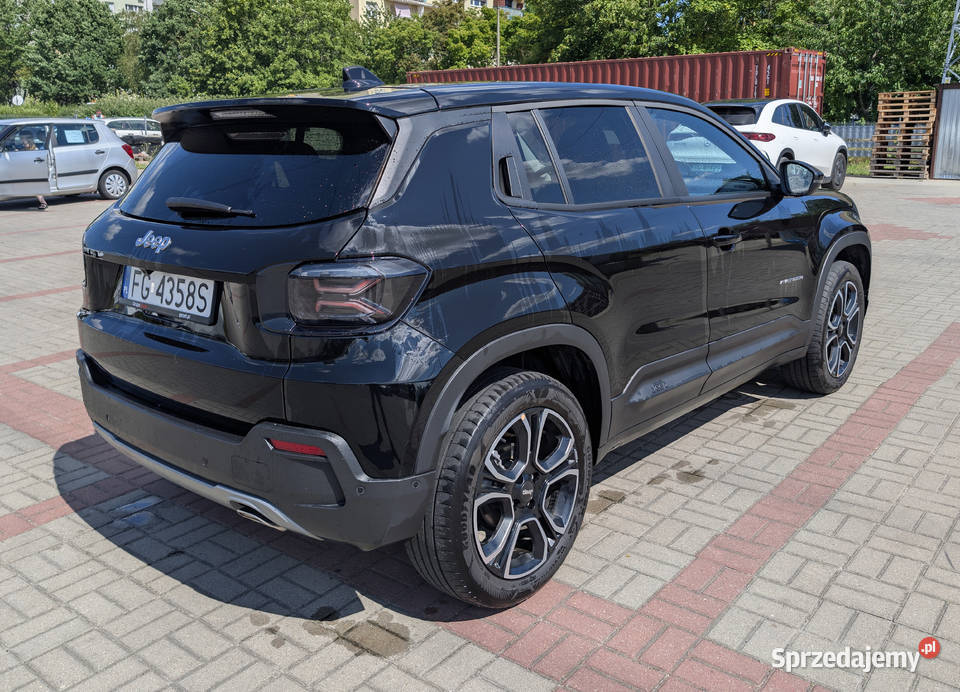 Jeep AVENGER 12 mHEV najbogatsza wersja Summit hybryda Gorzów Wielkopolski
