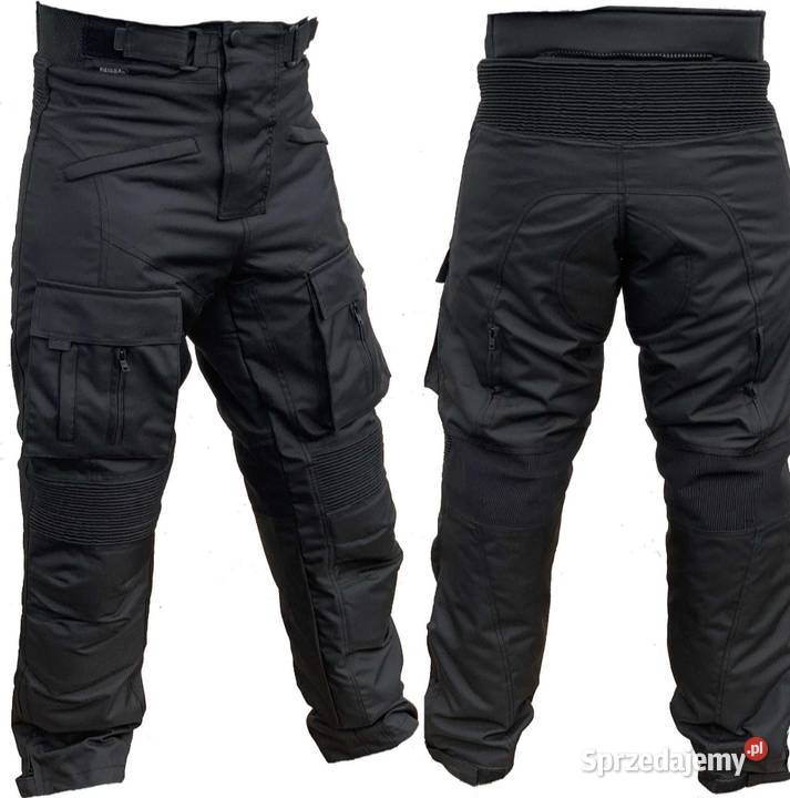 Komplet motocyklowy czarny uniwersalny spinany Motoryzacja Witnica