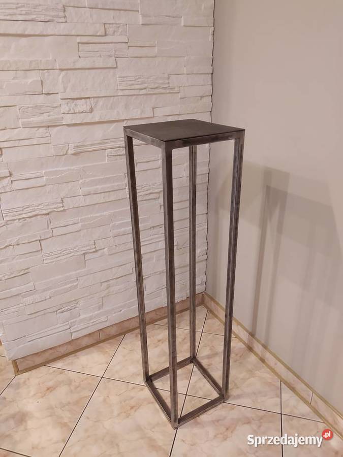 Stojak kwietnik metalowy 100 industrialny loft Kraków