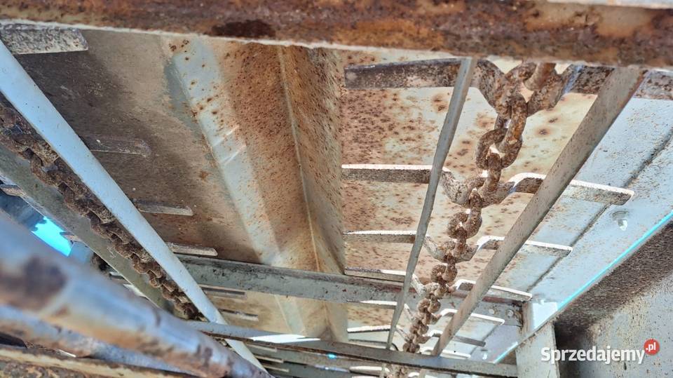 Rozsiewacz wapna 35ton w originale łańcuchowy z