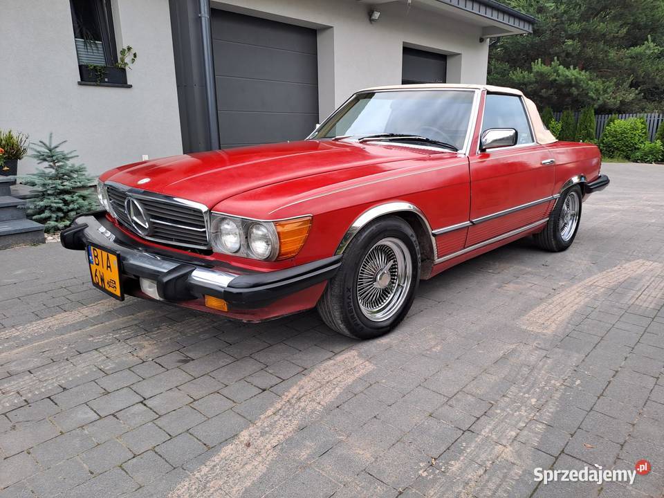 Mercedes SL380 R107 cabrio podlaskie Białystok