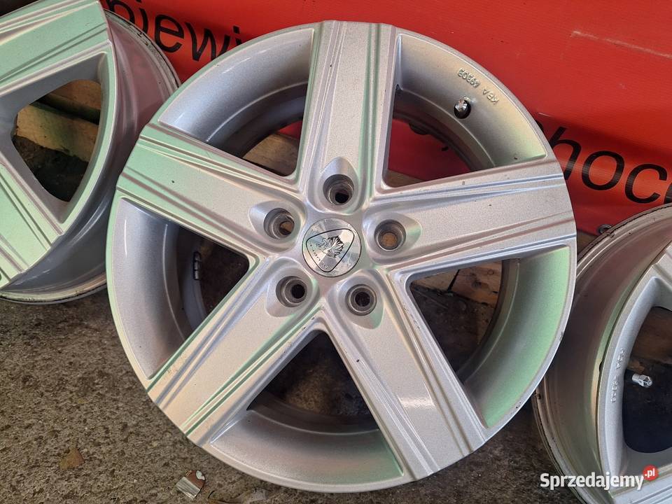 Alufelgi 5x1143 16 ET45 Honda Nissan Renault Średnica 16" Choceń