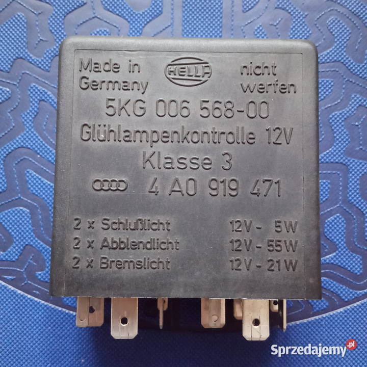 Audi A4 B5 A6 Przekaźnik świateł 301 Moduł Dębica
