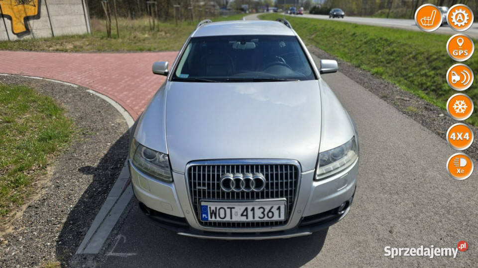 Audi A6 Allroad A6 Allroad 30 TDI 4x4 C6 srebrny Audi Karczew